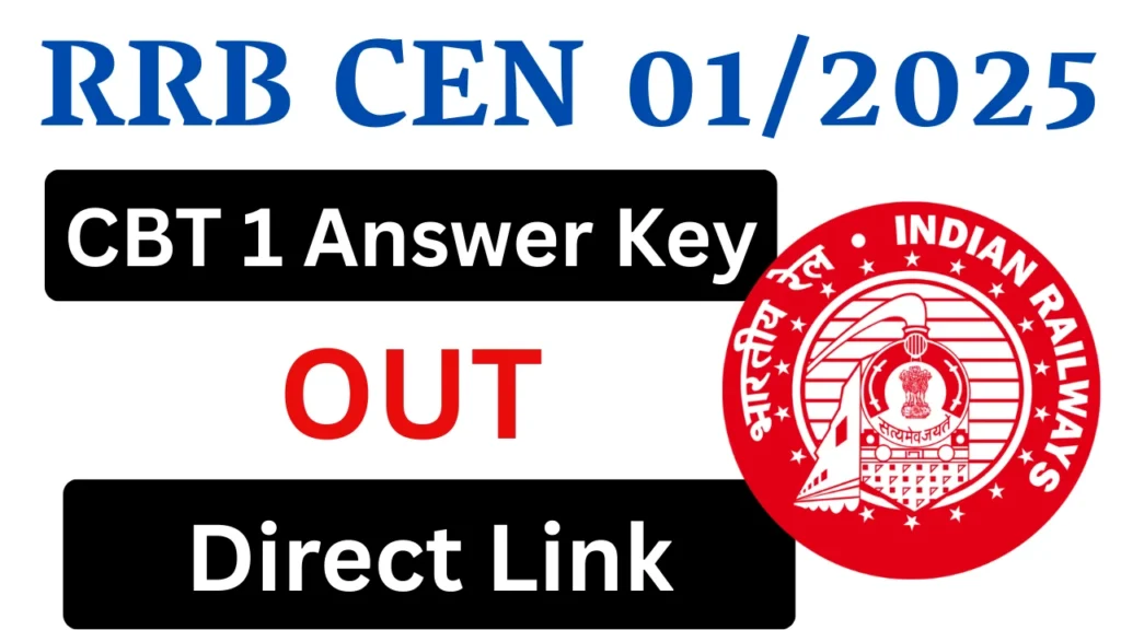RRB ALP CBT 1 Answer Key 2026