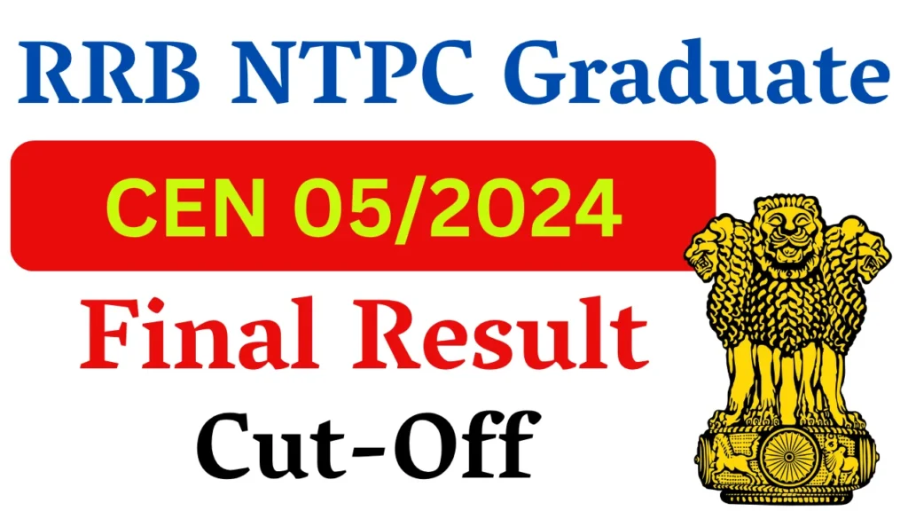 RRB NTPC Graduate Final Result 2026